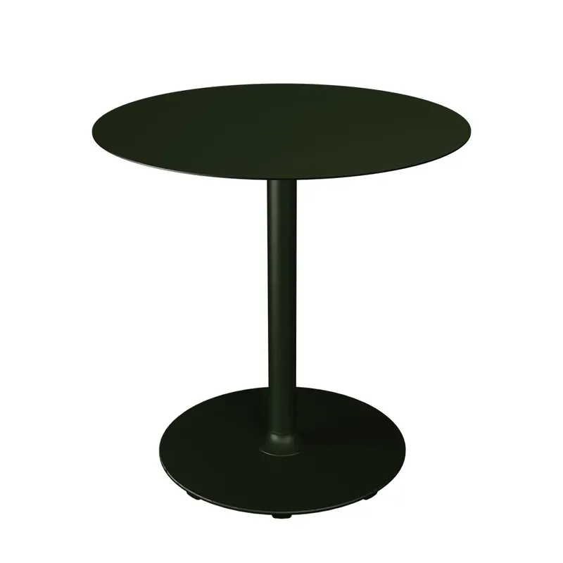 PICO Cafébord Ø74 cm, rund bas Olive green Billig